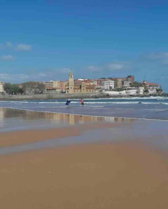 Apartamento Gijon Arena, Con Aparcamiento Dış mekan fotoğraf